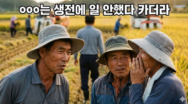 아무개는 생전에 일 안했다 카더라 – 김태회